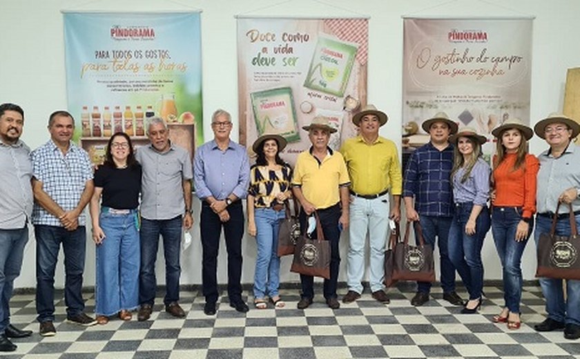 Empresários de Pernambuco visitam instalações da Cooperativa Pindorama