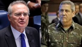 Renan Calheiros pede publicamente demissão de ministro Braga Netto