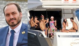 Carlos Bolsonaro cutuca Bruna Marquezine após reunião privada em iate