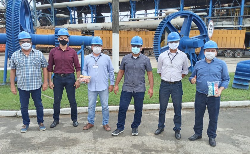 Comercial: Caeté recebe visita de representantes do Grupo Mateus
