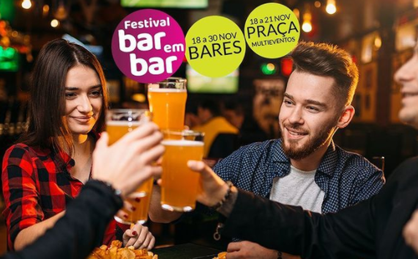 Começa hoje em Maceió a 10ª edição do festival Bar em Bar