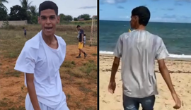 Brasileiro do momento: Luva de Pedreiro posta vídeo conhecendo a praia pela primeira vez
