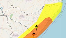 Inmet emite dois alertas de chuvas intensas para AL; confira a lista de 72 municípios