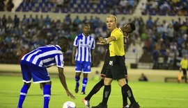 Árbitro Denis Ribeiro Serafim apita a final do Alagoano neste sábado