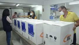 Alagoas recebe 30.600 doses de vacina da Pfizer pediátrica