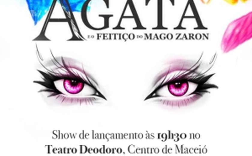 Teatro Deodoro: lançamento de 'Ágata e o feitiço do mago Zaron”