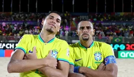 Brasil goleia Espanha e vai às semis da Copa do Mundo de Futebol de Areia