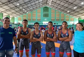 Wrestling: Pilar tem quatro atletas no pódio Brasileiro e Norte-Nordeste