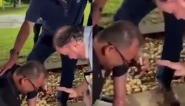 Vídeo de unção no tornozelo de Bolsonaro volta a circular após decisão do STF
