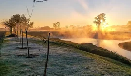 Frente fria chega e levará temperatura para abaixo de 0°C; veja onde