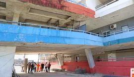 MPAL vistoria obras no Rei Pelé e avalia condições de segurança do estádio