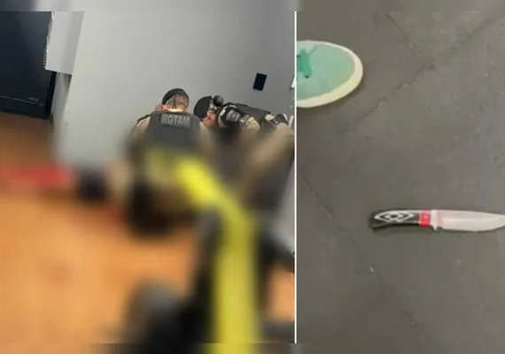 VÍDEO: Homem é morto a facadas em academia de Londrina