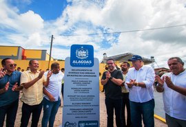Governador de AL celebra os 66 anos de Matriz de Camaragibe com entrega de obras do Pró Estrada