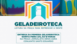 Geladeiroteca levará leitura e arte a áreas públicas de Maceió