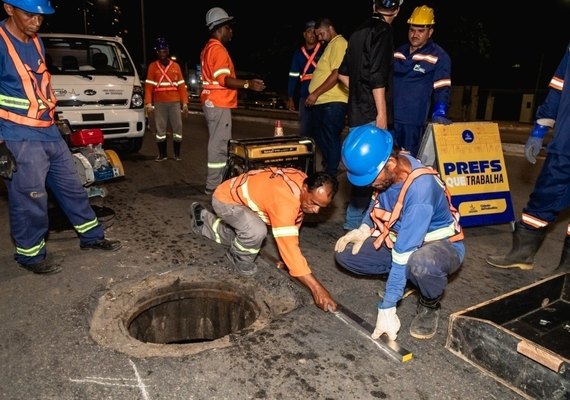 Operação Tampa Bueiro avança em direção ao Litoral Norte de Maceió