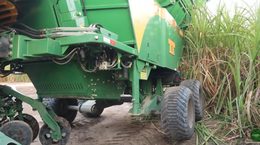 Usina Caeté apresenta plantadeira mecanizada para plantio de cana em São Miguel dos Campos