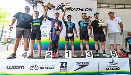 Mais de 200 triatletas competiram no GPX Extreme de Triathlon na orla de Pajuçara