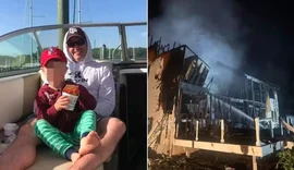 Homem morre ao tentar salvar filho de incêndio, mas criança já estava segura