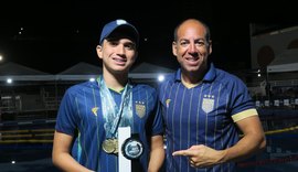 Felipe Knowles bate 10 recordes e conquista troféu de melhor índice técnico em Maceió