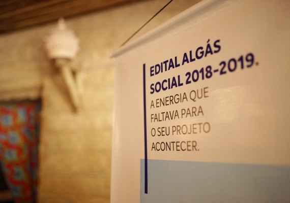 Últimas semanas para se inscrever no Edital Algás Social 2017-2018