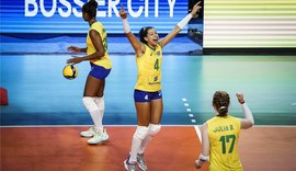 Brasil vence a segunda na Liga das Nações feminina: 3 a 0 na Polônia