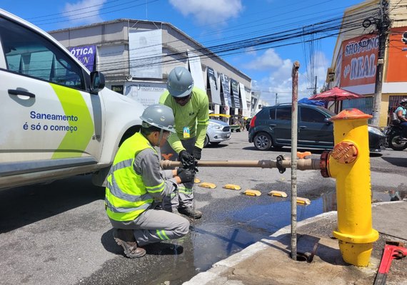 Mais de 80% dos hidrantes de Maceió são recuperados pela BRK