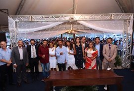 Justiça itinerante realiza mutirão de processos e casamento coletivo
