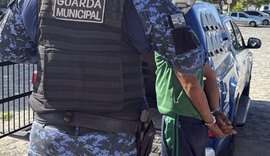 Guarda Municipal prende homem com mandado de prisão em aberto no Jaraguá