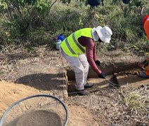 Sítio arqueológico com mais de 500 peças é descoberto em obra na AL-102