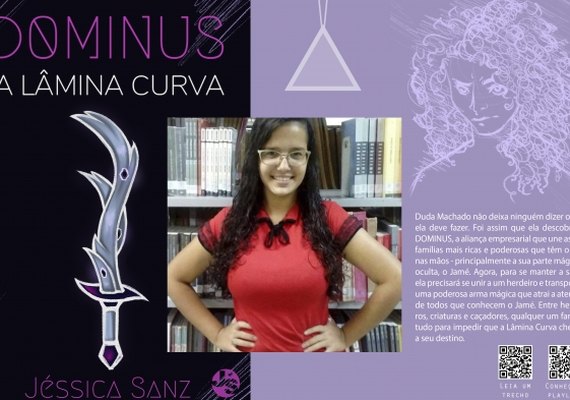 Jéssica Sanz Lança campanha de pré-venda de trilogia Dominus