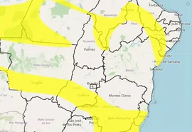 Inmet amplia alerta de chuvas intensas para municípios do Sertão alagoano