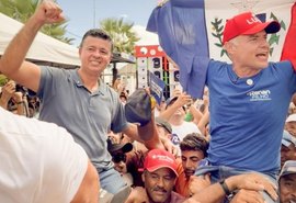 Adesivaço se transforma em ato de força política no interior