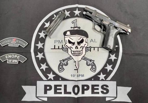 PM flagra porte ilegal de armas durante abordagens no interior