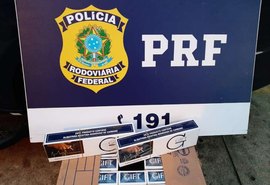 Homem é preso por contrabando de cigarros do Paraguai