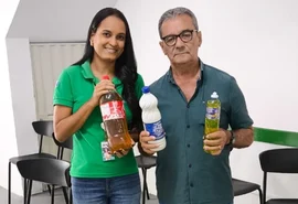 Viver de Renda recolhe mais de 100 litros de óleo usado e fortalece ações ambientais em Porto Calvo