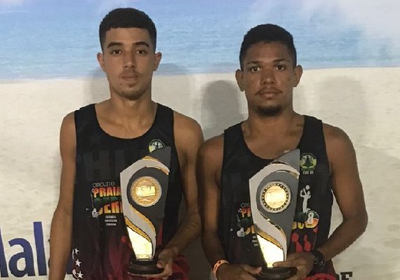 Alagoanos chegam à final do Campeonato Brasileiro de Futevôlei Sub-20