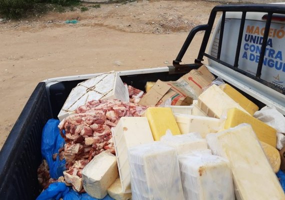 Vigilância Sanitária de Maceió apreende mais quatro toneladas de produtos impróprios para consumo