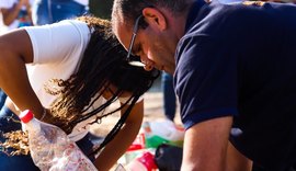 Estudantes realizam lançamento de foguetes na praia de Jacarecica