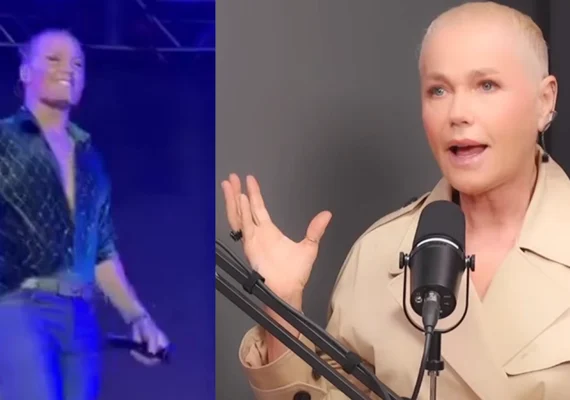 Vídeo: Eduardo Costa reaparece com novo visual e é comparado à Xuxa pela web
