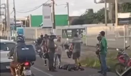 Acidente entre moto e bicicleta deixa um morto e ciclista ferido em Maceió