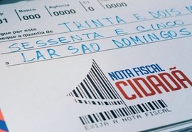 Sefaz irá sortear R$ 2 milhões em prêmios da Nota Fiscal Cidadã