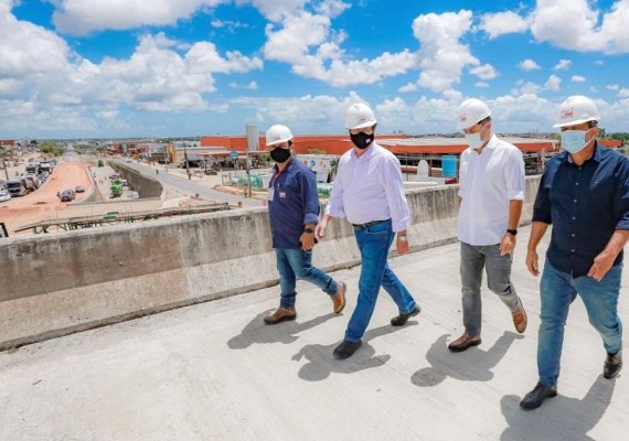 Tráfego de veículos no Viaduto da PRF será liberado até o Natal