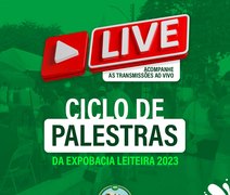 Palestras da 40ª Expo Bacia Leiteira terão transmissão ao vivo pela internet