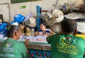 Alurb encerra ação com atendimento a todas as cooperativas de recicláveis