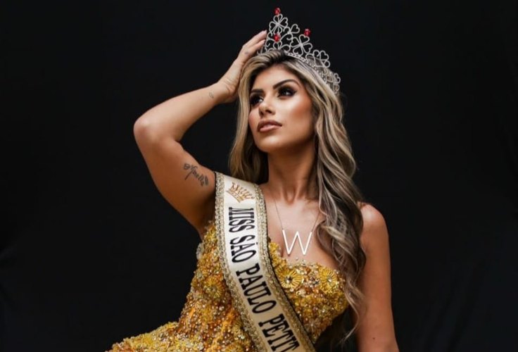 Wendy Dantas chega em Curitiba para participar do Miss Brasil de Las Américas