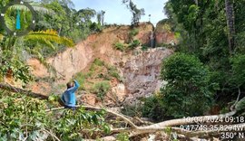 Obra municipal de drenagem deixa parte de Rio Largo sem água