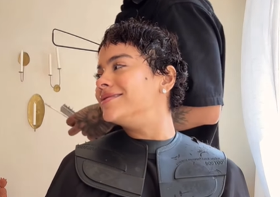 Bella Campos adota visual curto e fala sobre identidade e libertação em suas redes