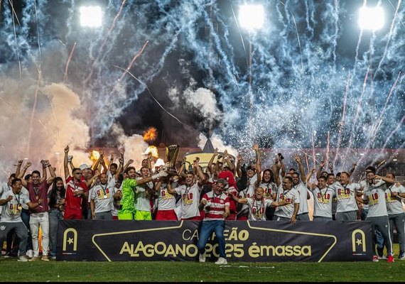 CRB vira nos acréscimos e conquista o tetracampeonato alagoano em 2025