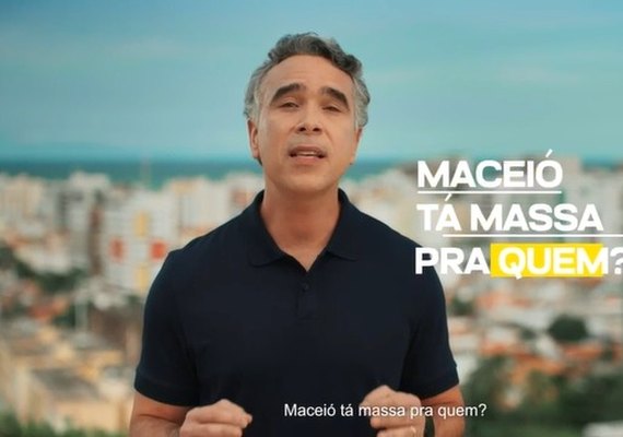 Pré-candidato, Rafael Brito lança vídeo com provocação: Maceió tá massa pra quem?