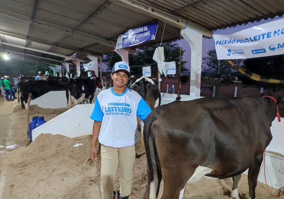 Pioneirismo que inspira: produtora rural é a primeira mulher a participar de torneio leiteiro em Alagoas